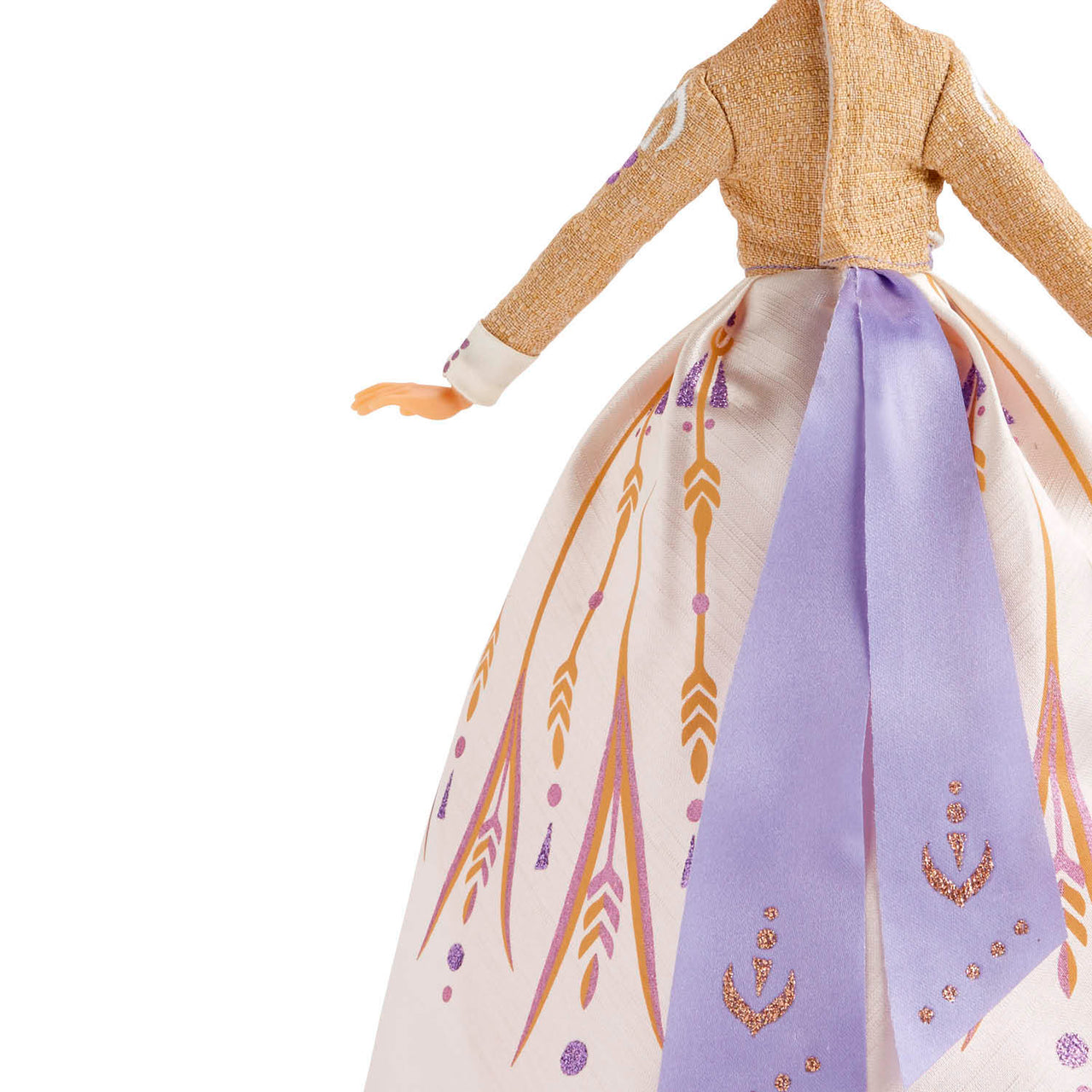 Disney Frozen 2 Arendelle Anna Fashion Doll With White Glitter Travel Dress
