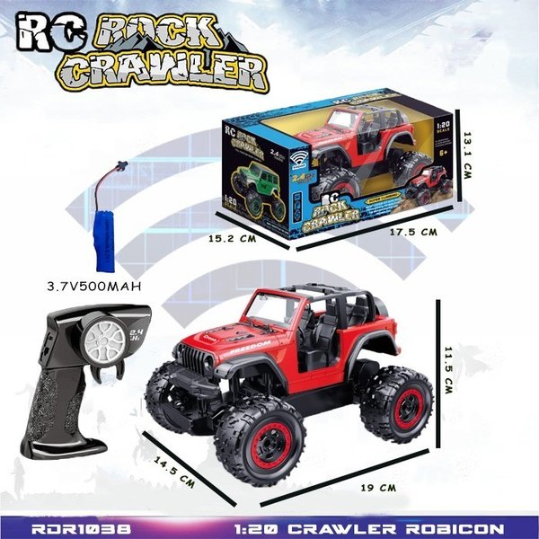 RC Jeep Rock Crawler Super Climbing