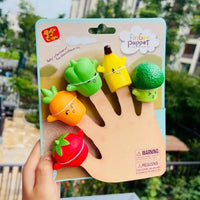Thumbnail for 5 pcs Fruit Series And Vegetable Finger Puppets