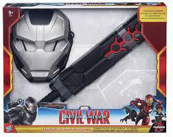 Marvel Civil War War Machine Mask & Baton Set by Hasbro