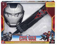 Thumbnail for Marvel Civil War War Machine Mask & Baton Set by Hasbro