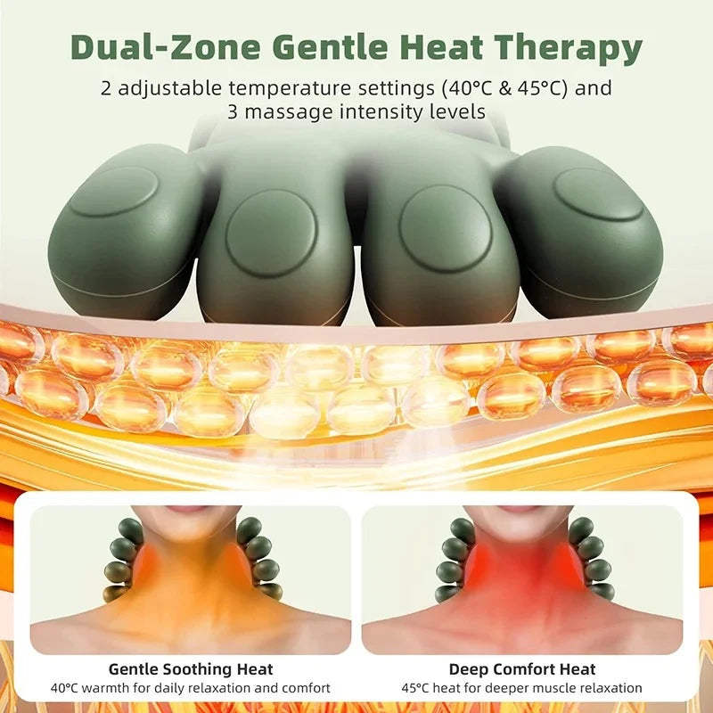 Wearable Electric Simulated Hand Neck And Shoulder Massager