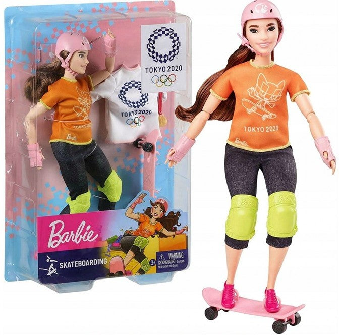 Barbie Skateboard Doll