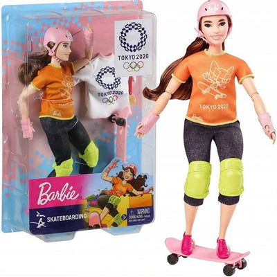 Barbie Skateboard Doll