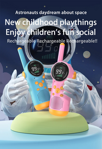 Thumbnail for 2 Pcs Long Range Kid Walkie Talkie