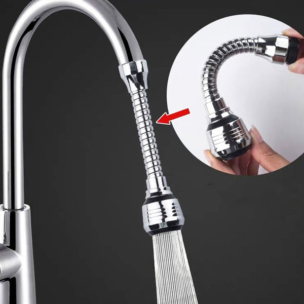 360°rotating Adjustable Faucet Kitchen Bathroom Adapter