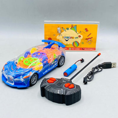 Transparent Concept Racing Car Toy