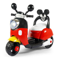 Thumbnail for 6V Minnie or Mickey Electric Rechargeable Scooter For Kids