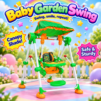Thumbnail for Baby Garden Swing with Canopy