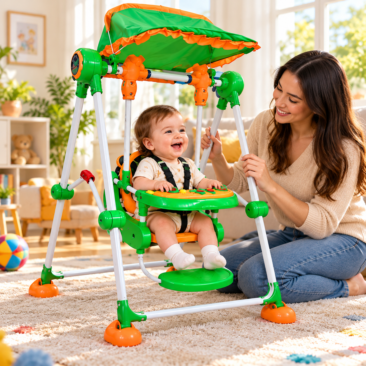 Baby Garden Swing with Canopy