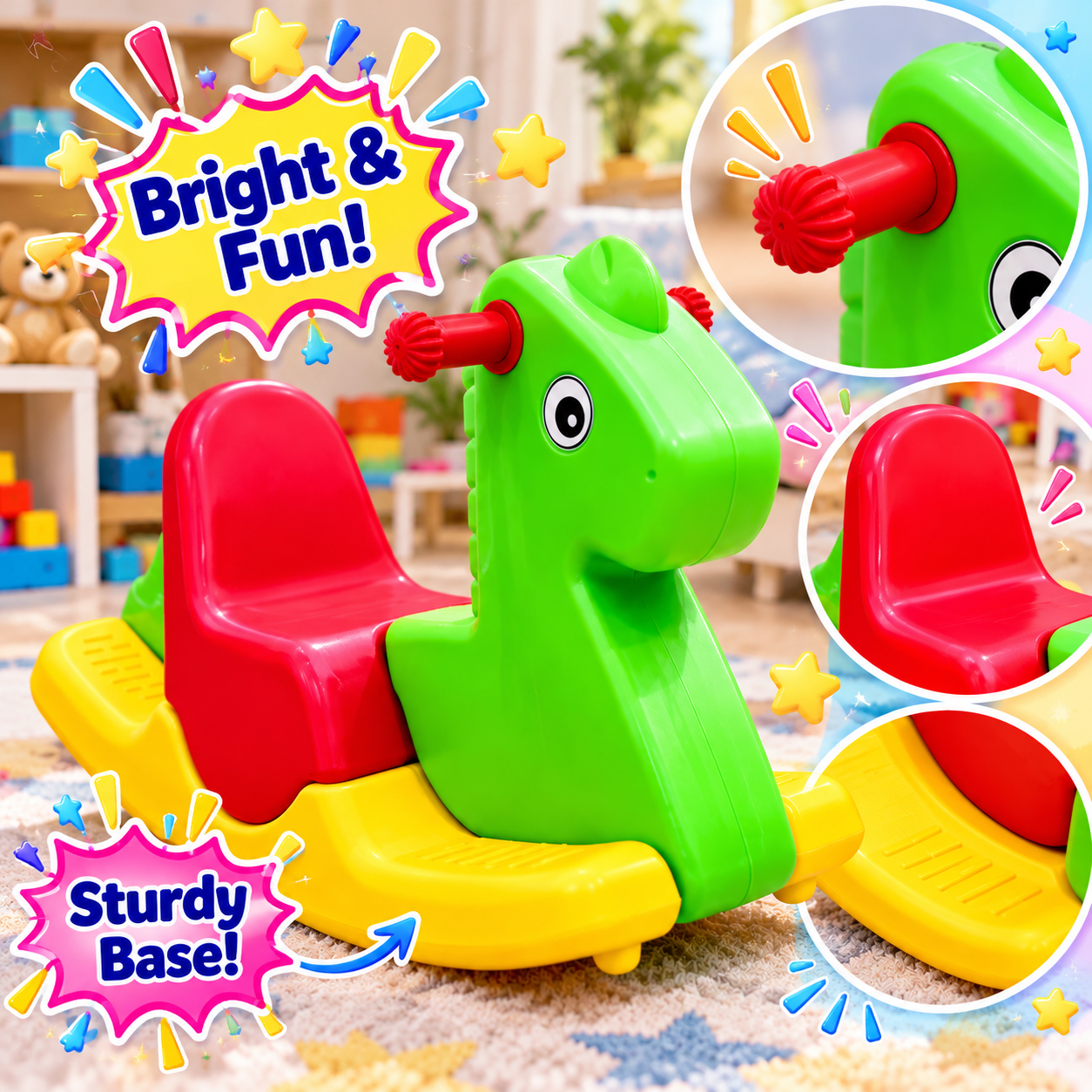 Baby Rocking Rider – Dinosaur Rocker