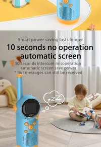 Thumbnail for 2 Pcs Long Range Kid Walkie Talkie