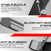 Thumbnail for Adjustable  Foldable Laptop Alloy Stand
