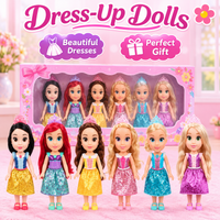 Disney Princess Toddler Dolls 6-Pack Gift Set