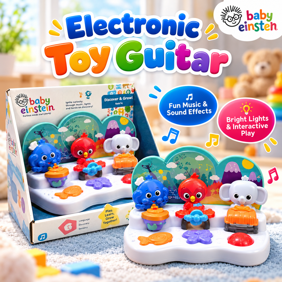 Toi-Toys Power House Electronic Toy Guitar