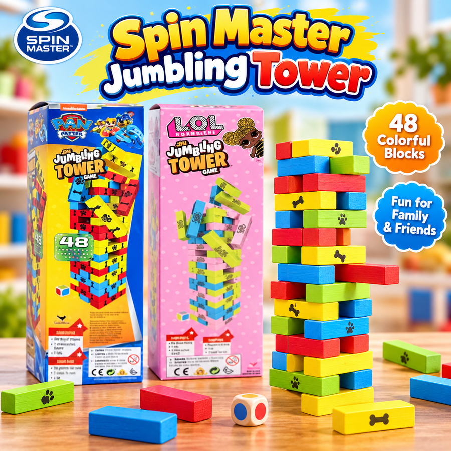 Spin Master Jumblin' Tower Stacking Game