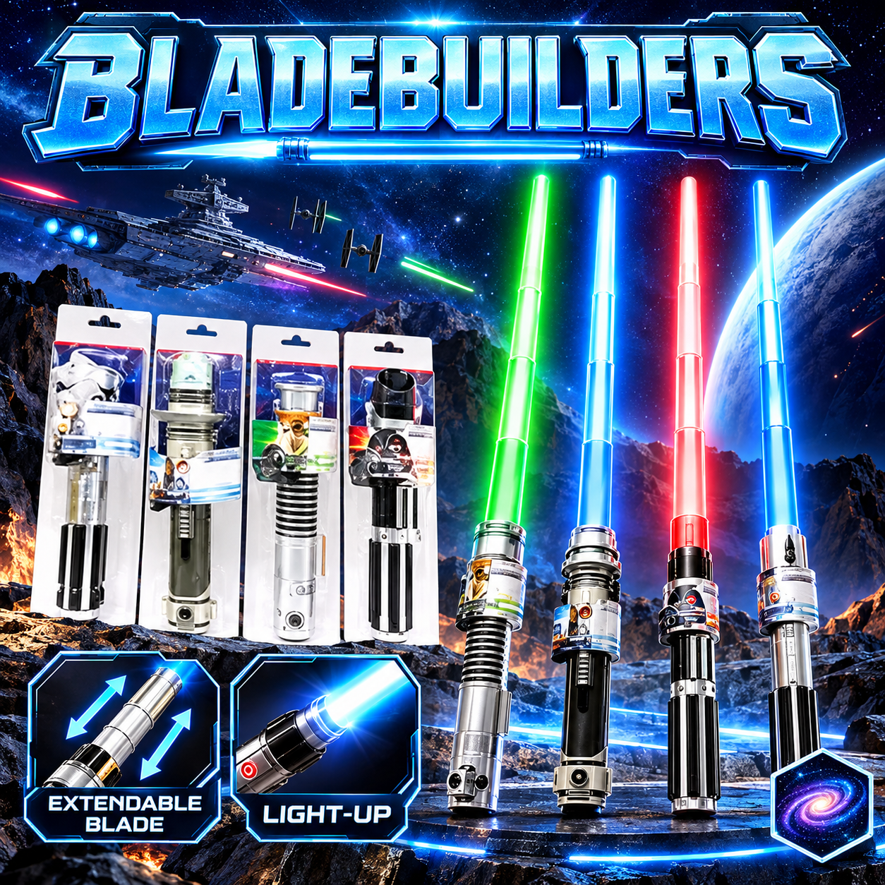 Star Wars Bladebuilders Red Lightsaber by Hasbro