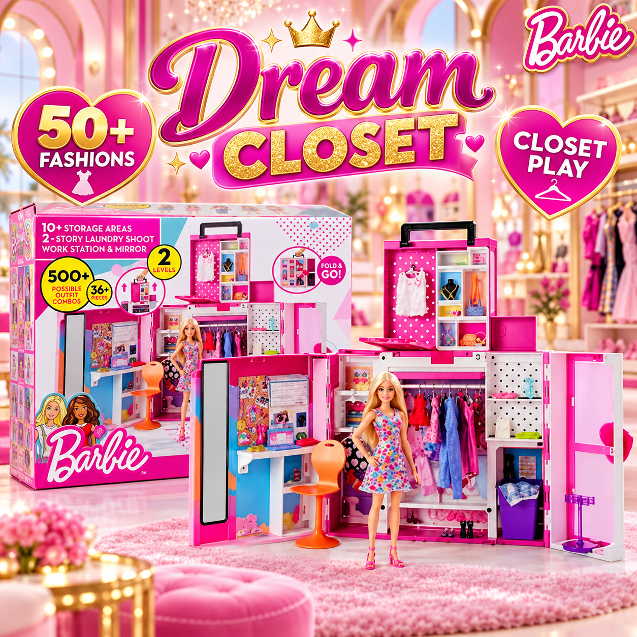 Barbie Dream Closet by Mattel