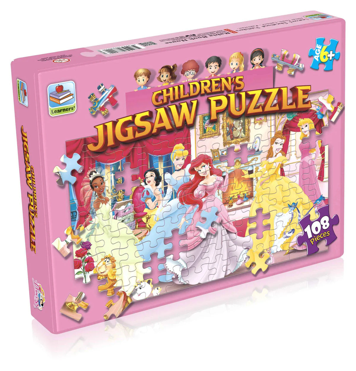 Children Jigsaw Puzzle for Kids 108 Pieces Random Character
