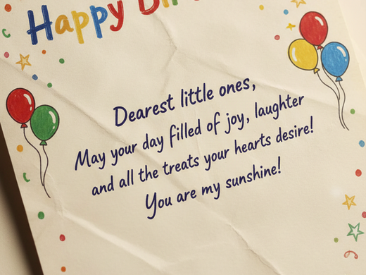 Hand Written Gift Card