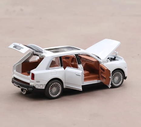 1:24 Remote Control Rolls Royce Diecast Car Light And Sound With Smoke Effect