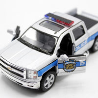 Kinsmart Police TruckK 2014  Chevrolet Silverado Diecast Model