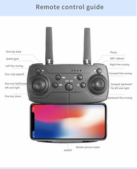 Thumbnail for E88 Pro Foldable RC Drone With 1080 HD Camera