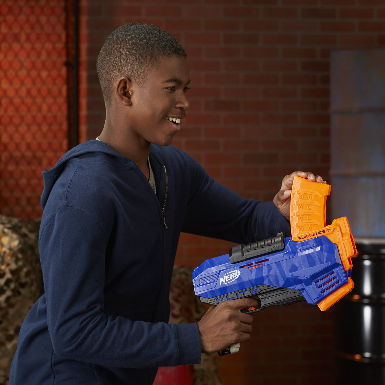 Nerf N-Strike Elite Rukkus ICS-8 Toy