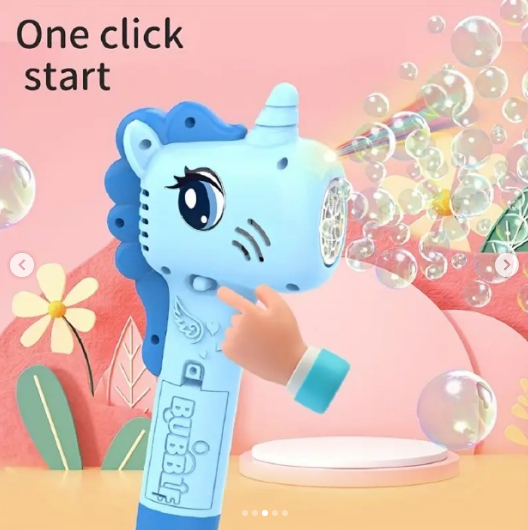 Automatic Unicorn Bubble Stick