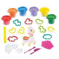 Thumbnail for Playgo Animal Farm Dough Kit (6 x 2 OZ DOUGH INCLUDED)
