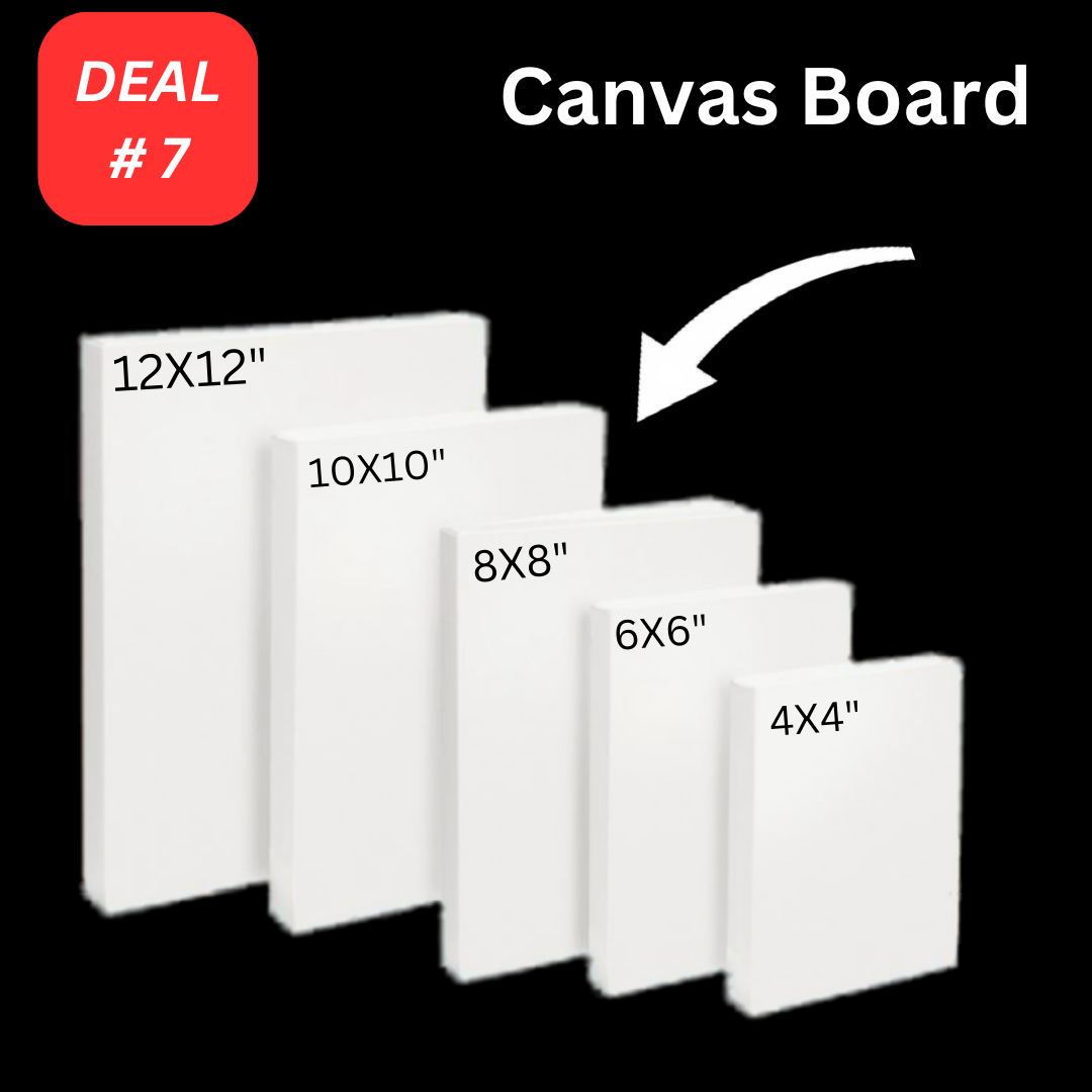 Artist Canvas Board Deal (Pack of 5)