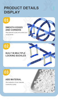 Thumbnail for Explorer Space Track Set with Light and Smoke Effect