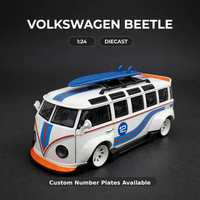 Diecast Metal Volkswagen Bettle 1:24 Scale