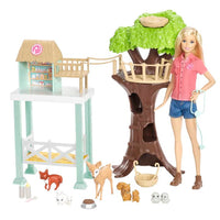Thumbnail for Barbie Animal Doctor Doll With Playset