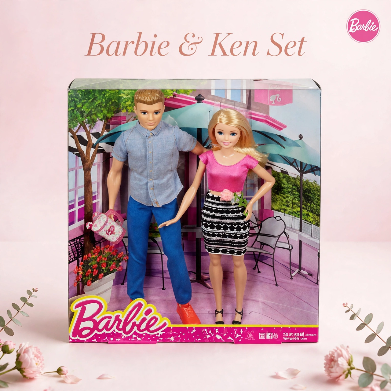 Barbie and Ken Doll Gift Set by Mattel