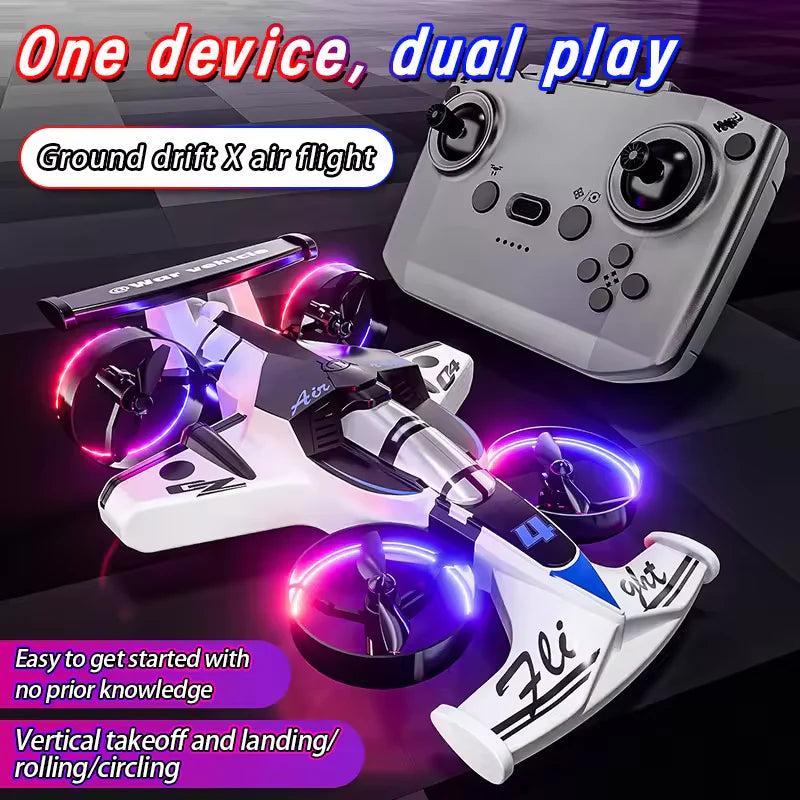 2-in-1 Remote Control Formula F1  Drone