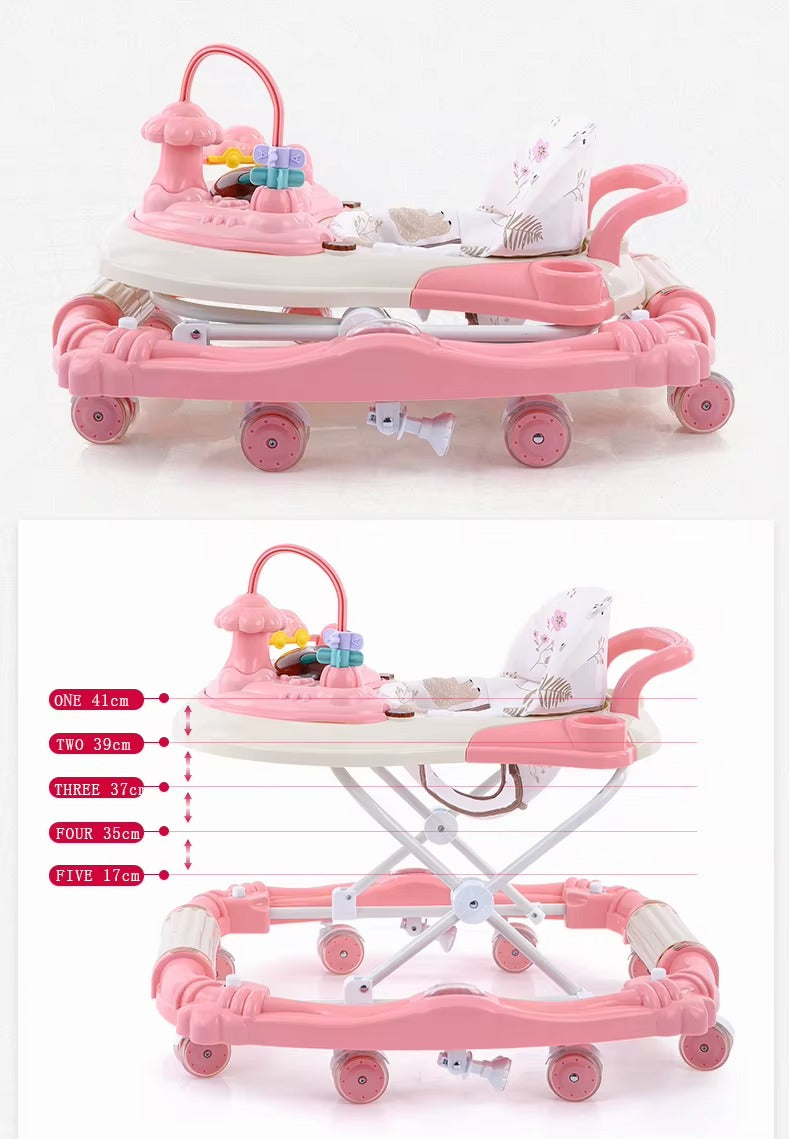 Multifunctional 3 in 1 Baby Walker with Rocker