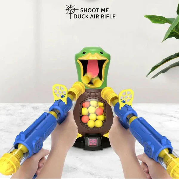 Duck Shooting Air Powered Soft Bullet Target Gun