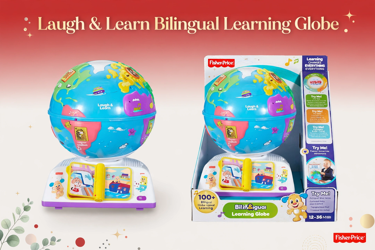 Fisher-Price Laugh & Learn Bilingual Learning Globe