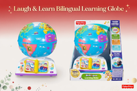 Thumbnail for Fisher-Price Laugh & Learn Bilingual Learning Globe