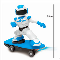 Thumbnail for 360° Rotate Skateboard Robot with Light And Sound