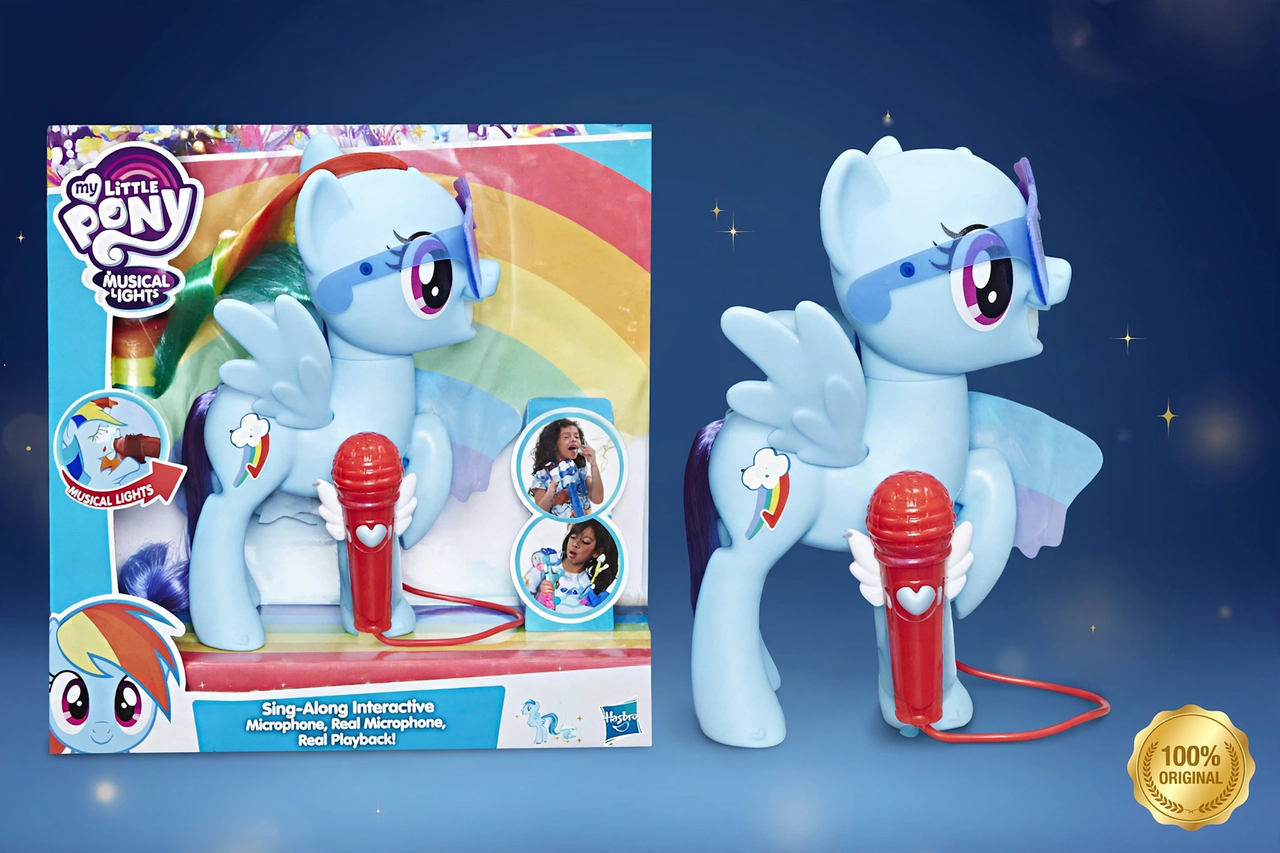 Hasbro My Little Pony Rainbow Dash Sing With Me Interactive Pony