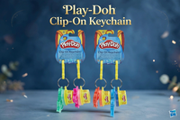 Thumbnail for Hasbro Play-Doh Clip-On Keychain