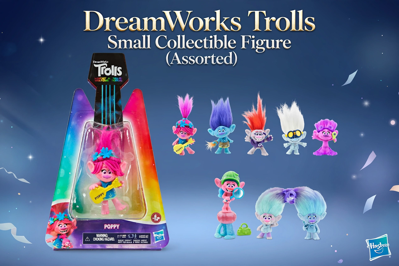 Hasbro DreamWorks Trolls Small Collectible Figure (Assorted)