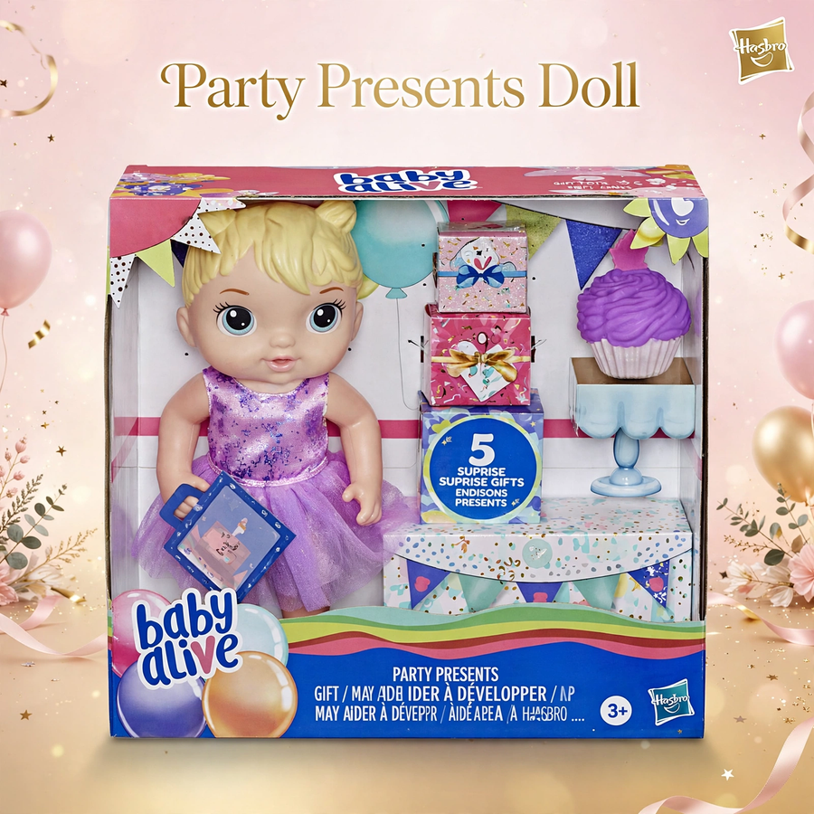Baby Alive Party Doll Doll – Blonde by Hasbro