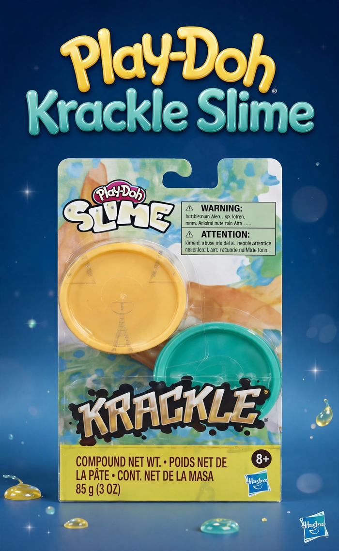 Hasbro Play-Doh Krackle Slime