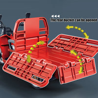 Thumbnail for 1:15 Scale Diecast Loader Rickshaw With Light And Sound
