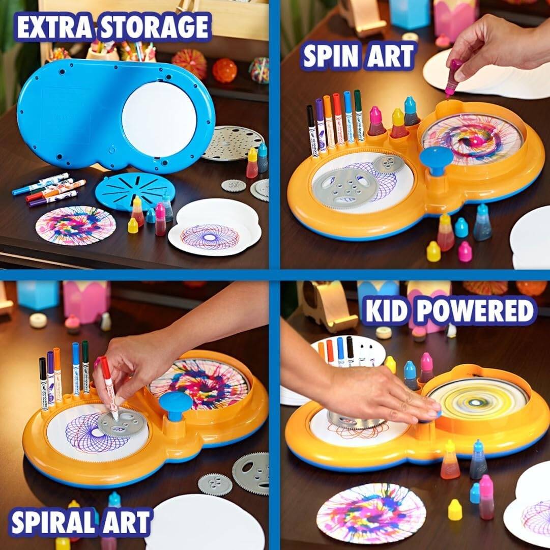 Spin and Spiral Art Set
