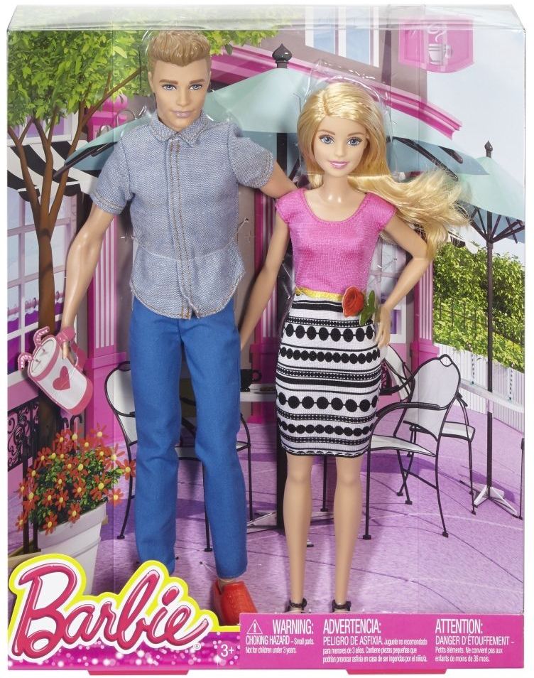 Barbie and Ken Doll Pack Of 2