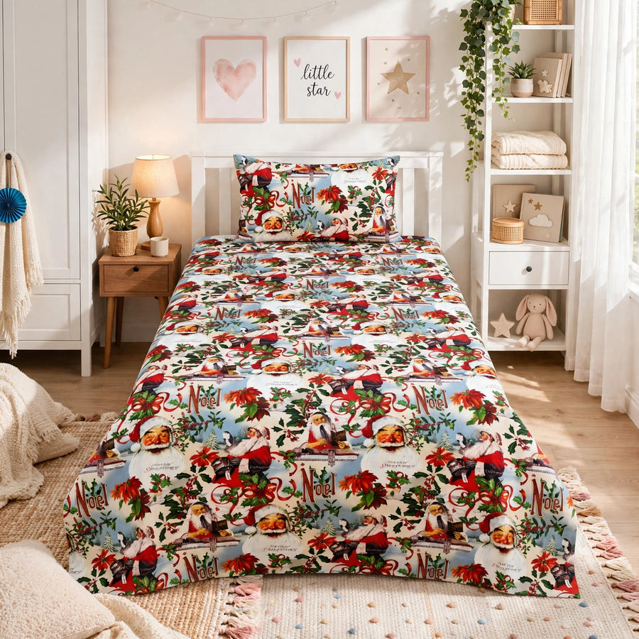Christmas Kids Percale Bedsheet